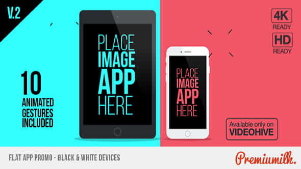 Flat App Promo - VideoHive 11073220