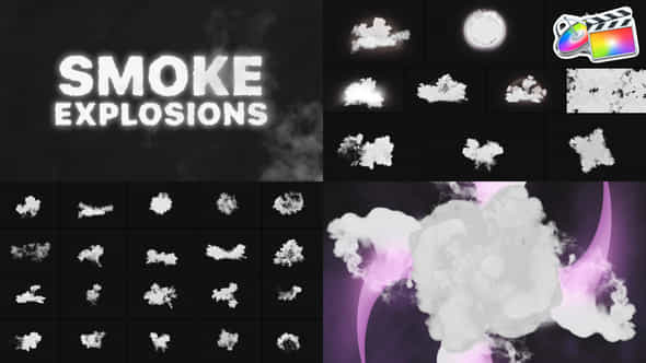 Smoke Explosions for - VideoHive 43361309