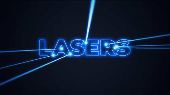 Retro Laser Titles - VideoHive 50156011