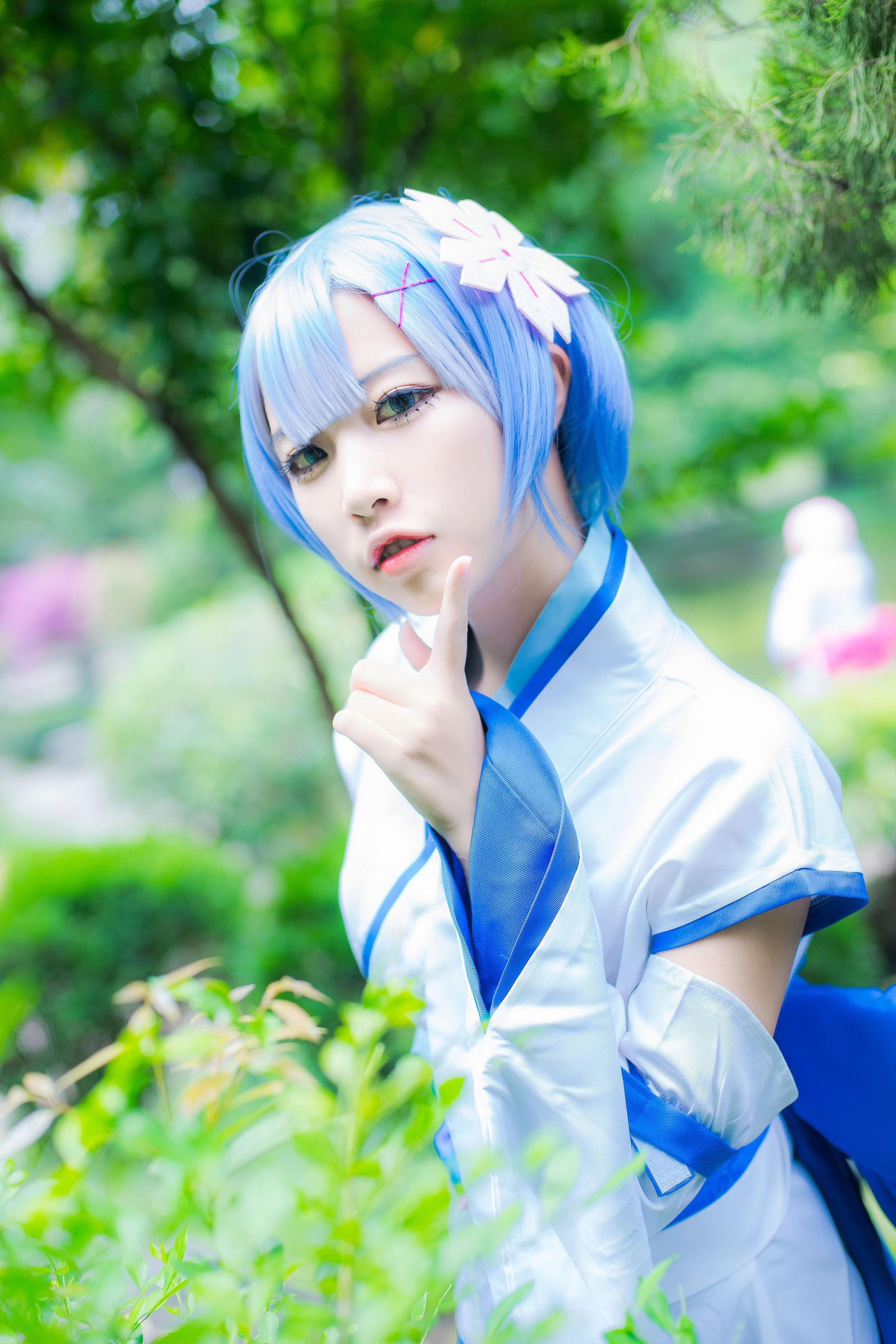 [Cosplay] 二佐Nisa – 蕾姆幼年(21)