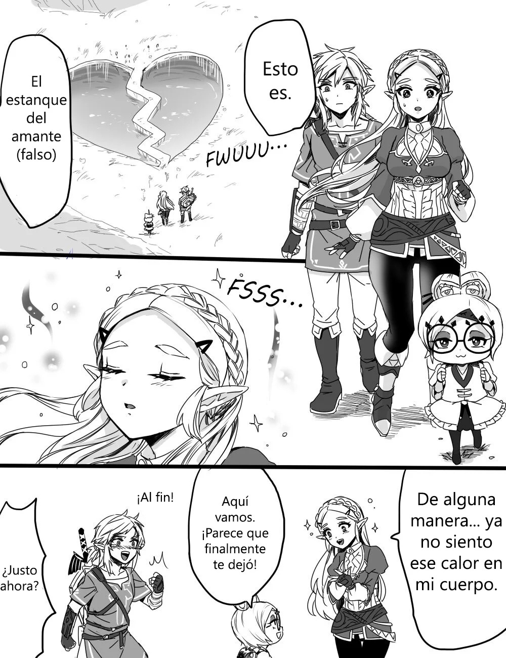 Zelda el poder del estanque de los amantes 2 - 12