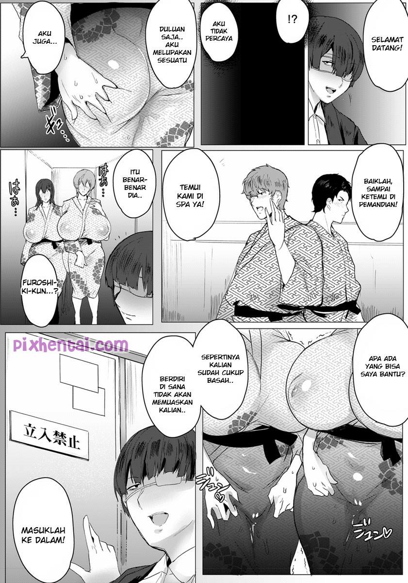 Komik Hentai Hahakogui : Menyetubuhi Dua Tante Susu Gede di Onsen Manga XXX Porn Doujin Sex Bokep 04