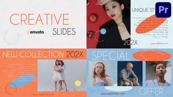 Creative Presentation Slides For Premiere Pro - VideoHive 55078386