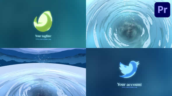 Water Swirl Logo - VideoHive 39488198