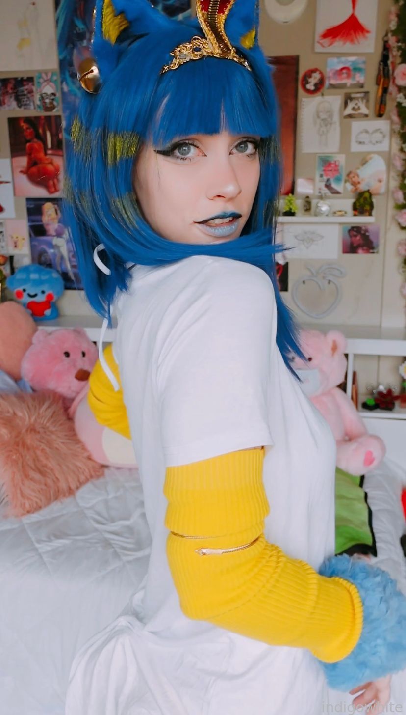 Indigo White - Ankha