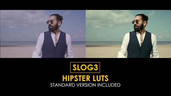 Slog3 Hipster And Standard Color Luts - VideoHive 48800462
