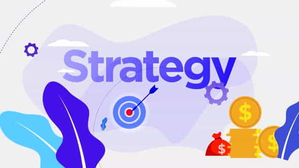 Strategic Success Infographic Blue - VideoHive 33548887