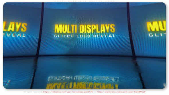 Multi Displays Glitch - VideoHive 44809767