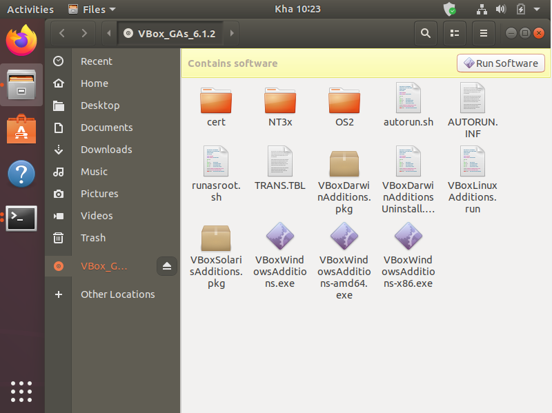 Installing Virtual Box Guest Additions In Ubuntu Rnm