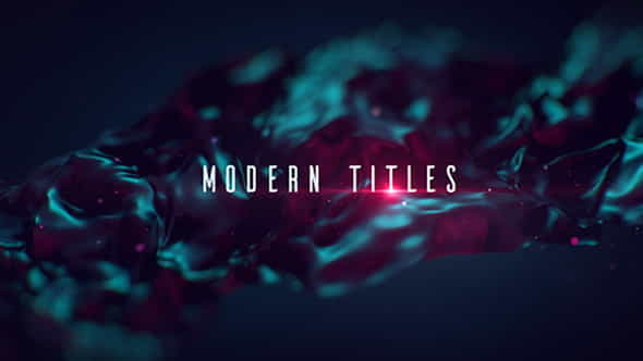 Modern Titles - VideoHive 16074874