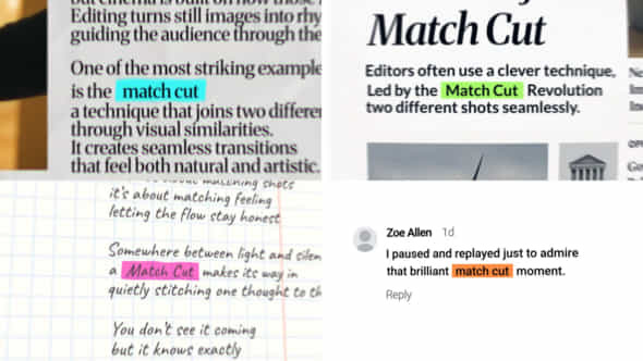 Match Cut Transition - VideoHive 59608108