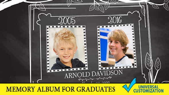 Memories of graduation slideshow - VideoHive 16261870