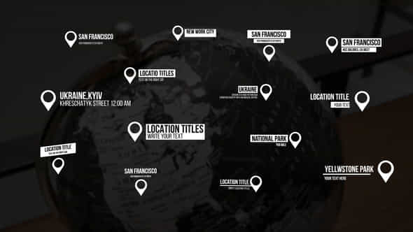 Location Titles 2 - VideoHive 45457501