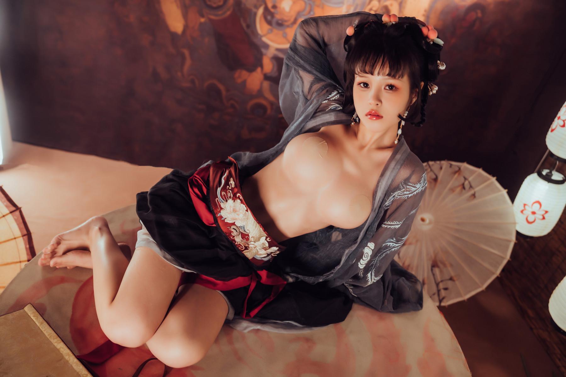 Cosplay 晕崽Zz 小琵琶精 Set.01(19)