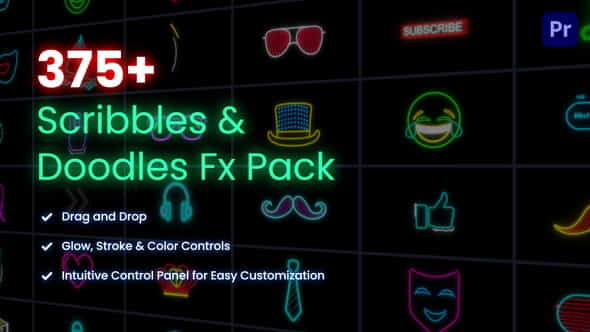 ScribblesDoodles FX Pack - VideoHive 25784027