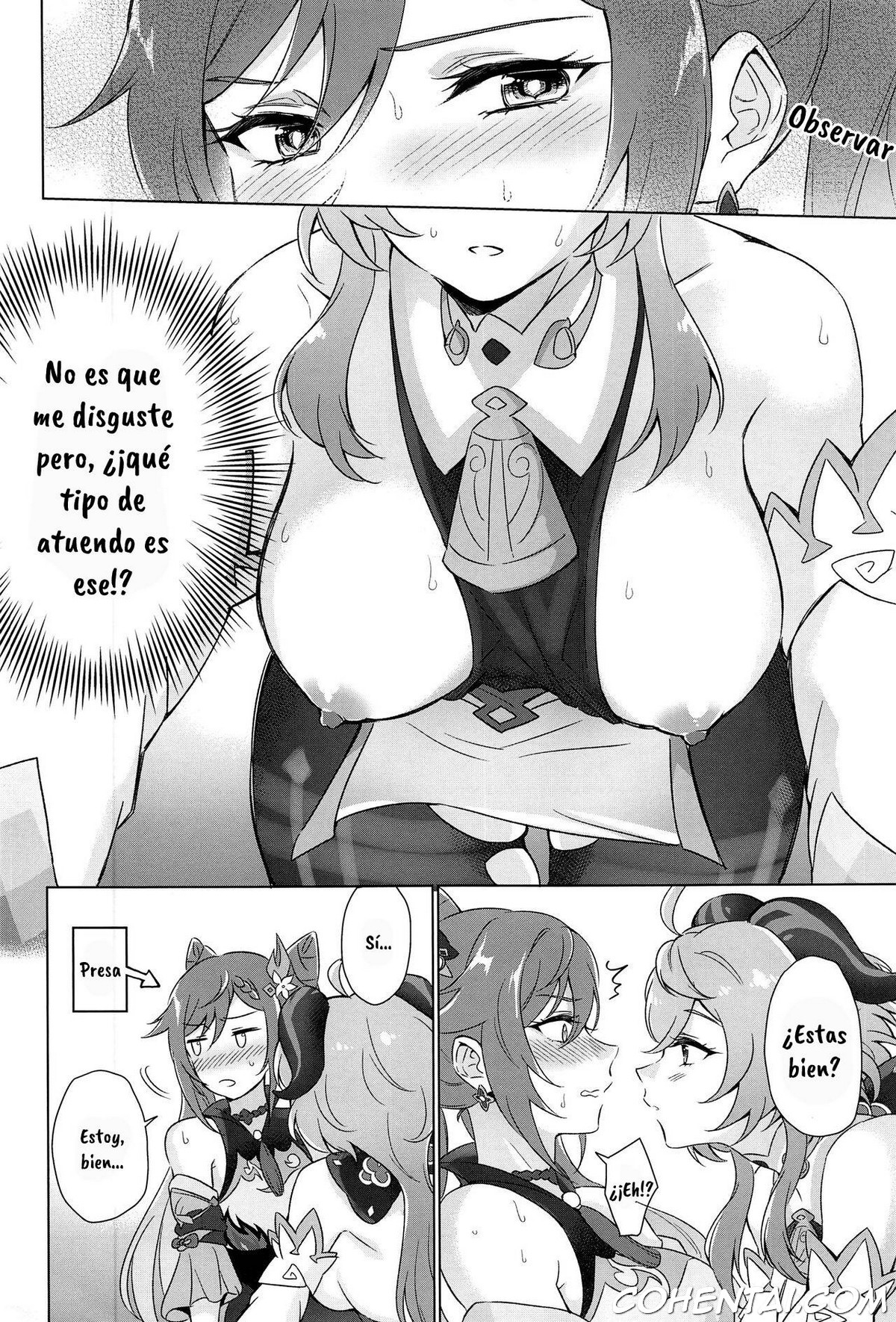 Ecchi desu yo Keqing-san! (Genshin Impact) xxx comics manga porno doujin hentai español sexo 