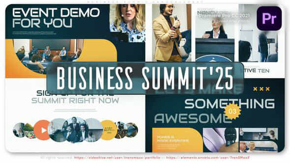 Business Summit Announcement - VideoHive 55166898