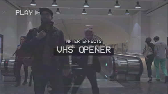 Vhs Opener - VideoHive 58273999