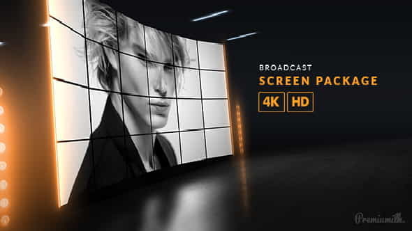 Broadcast Screen Package - VideoHive 21414133