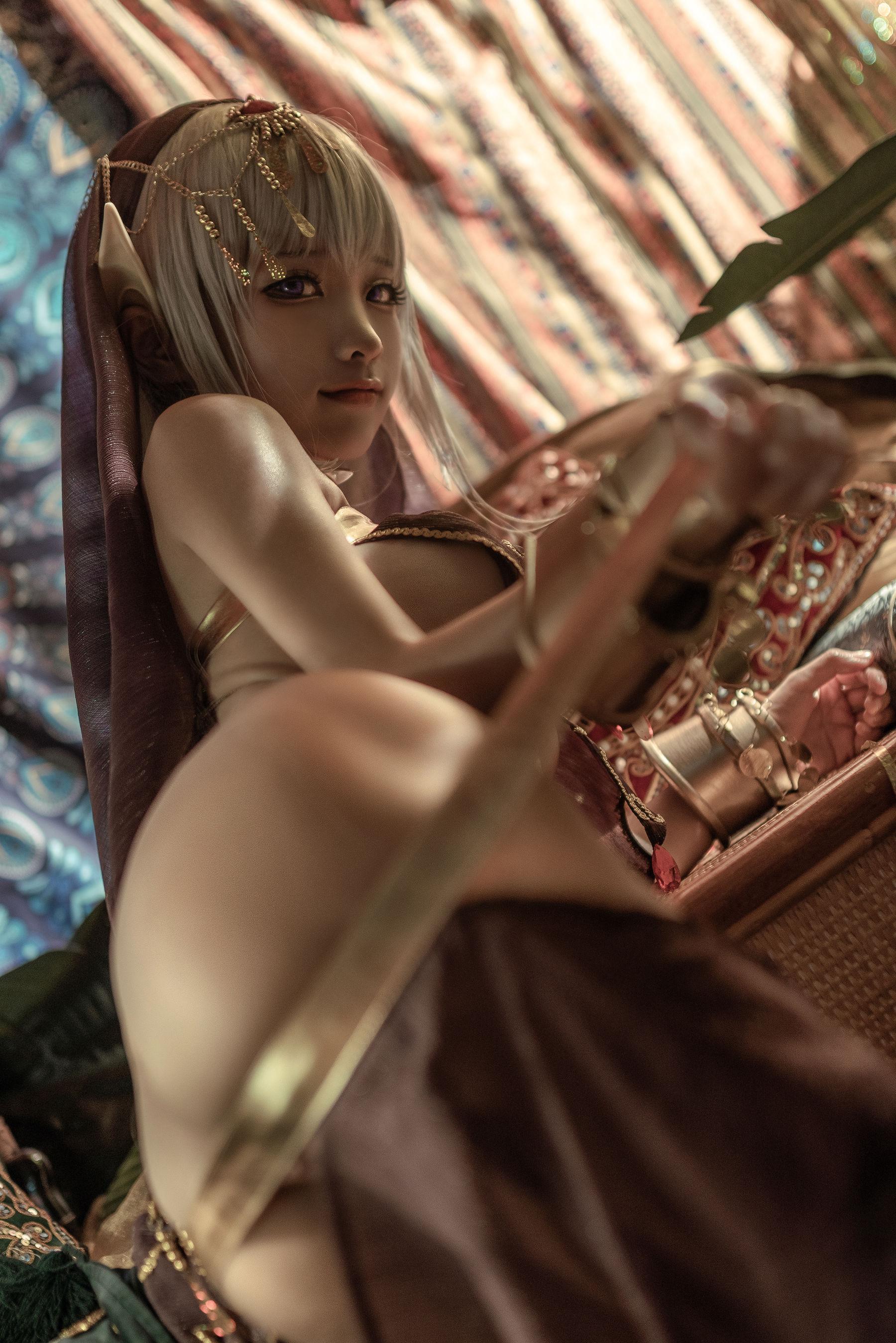 [网红COSER] 动漫博主蠢沫沫 – 黑兽(35)