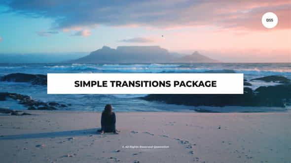 Simple Transitions Package - VideoHive 32601566