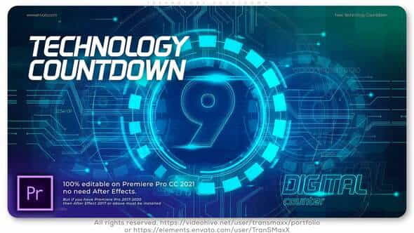 Technology Countdown - VideoHive 35106668