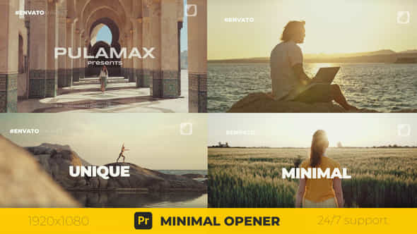 Minimal Opener Slideshow| - VideoHive 40148679