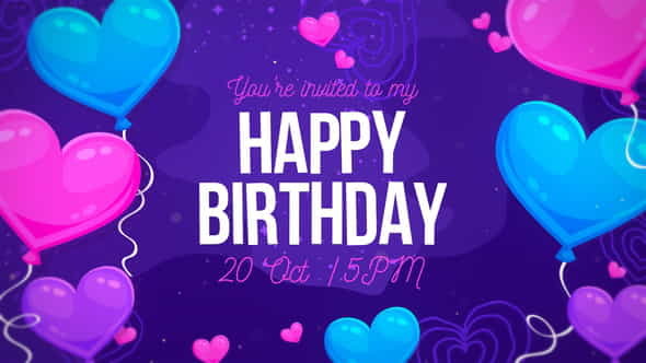 Happy Birthday 4 - VideoHive 31527098