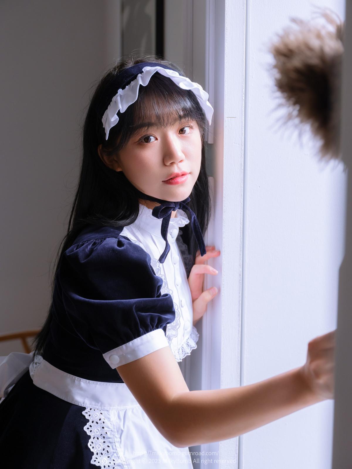 Yui 유이, [MilkyBomb] Maid Set.02(2)