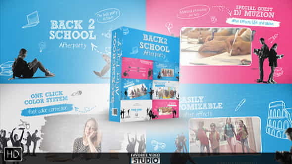 Back 2 School After Party - VideoHive 8658964