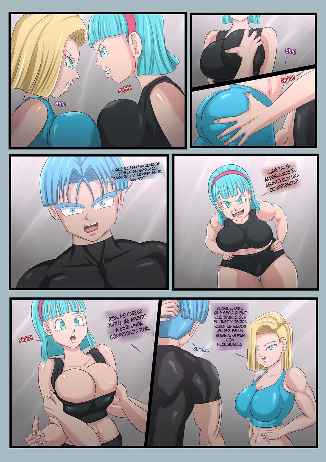 [Magnificent Sexy Gals] The Milf's Contest (Dragon Ball Z) [Spanish]