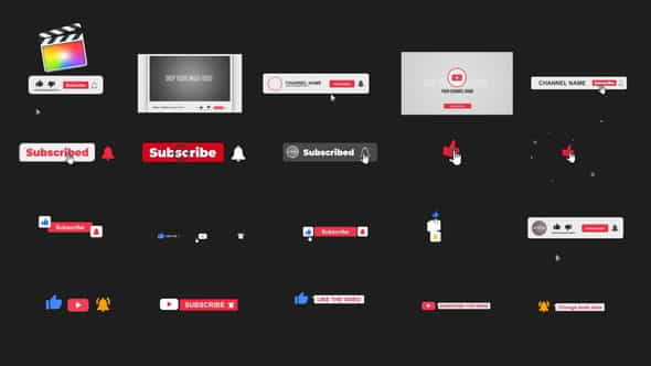 Youtube Subscriber Pack - VideoHive 26174517