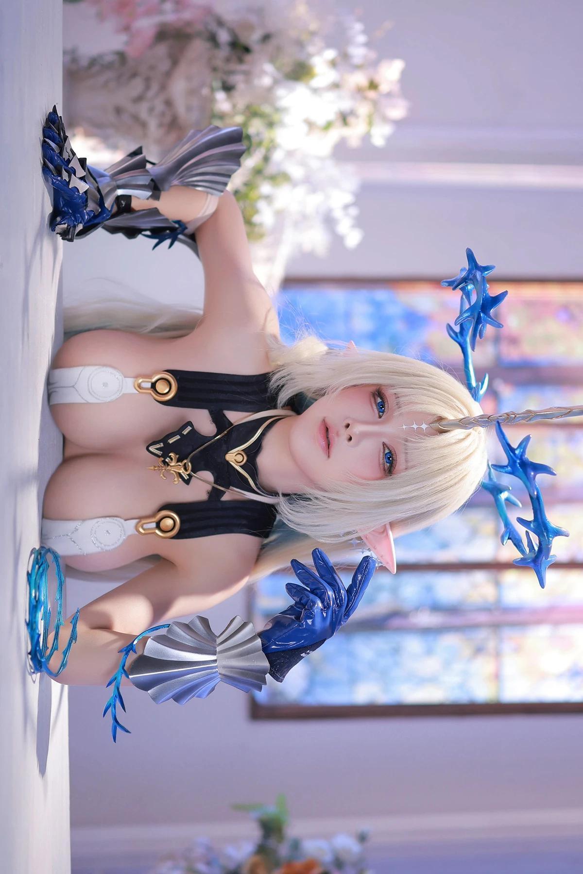 Cosplay 水淼Aqua – 卡提西娅 Fleurdelys Set.02(25)