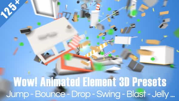 Wow! Dynamic Element 3D Presets - VideoHive 19997366