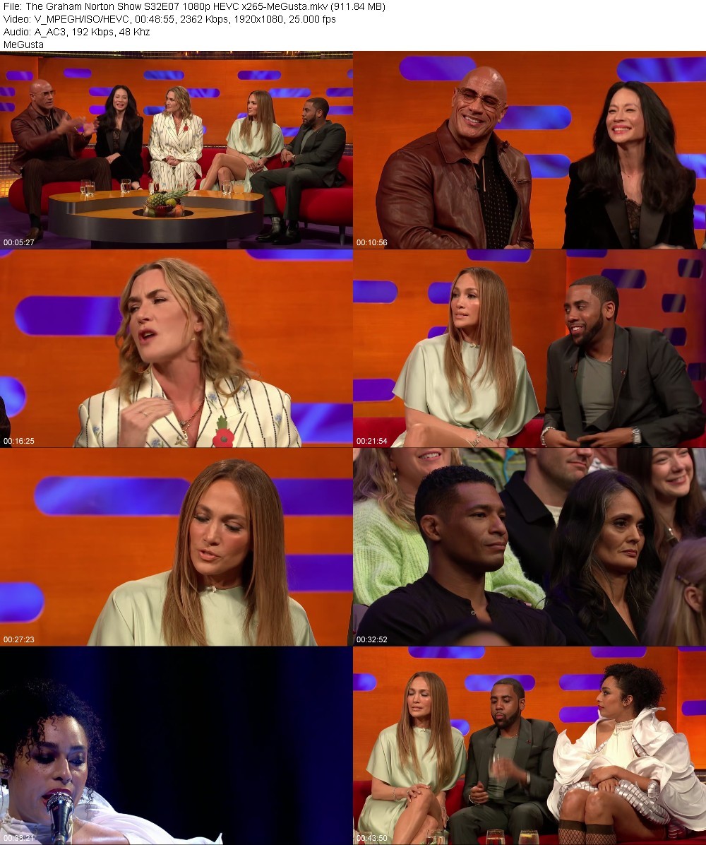 The Graham Norton Show S32E07 1080p HEVC x265-MeGusta