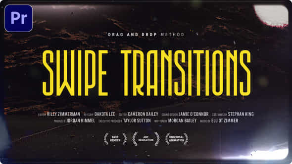 Swipe Transitions - VideoHive 56268501