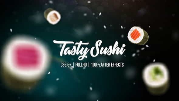Tasty Sushi - VideoHive 22995666