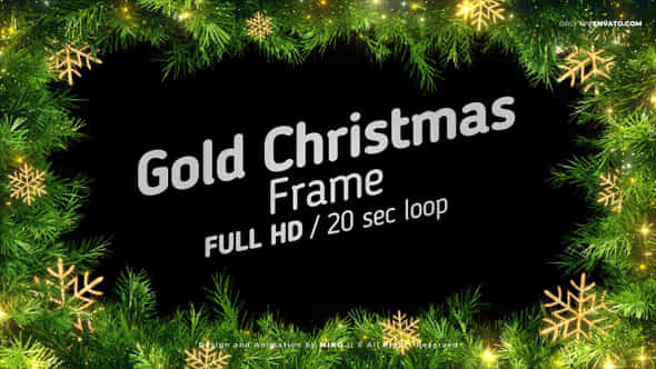 Christmas Frame - VideoHive 42036800