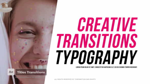 Titles Transitions \ - VideoHive 30619742