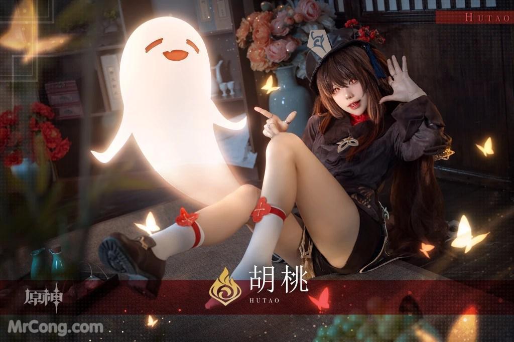 Coser@黏黏团子兔: 往生堂堂主胡桃&ミチノチモシーキミノキモチ (66 photos )(23)