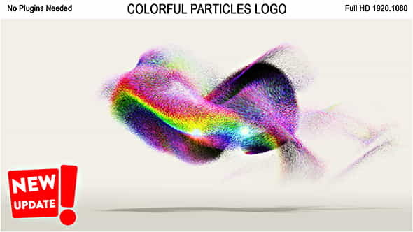 Colorful Particles Logo | Abstract - VideoHive 19236015