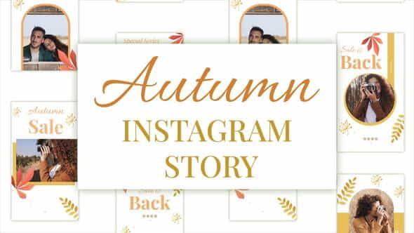 Autumn Sale Instagram Stories - VideoHive 34308840