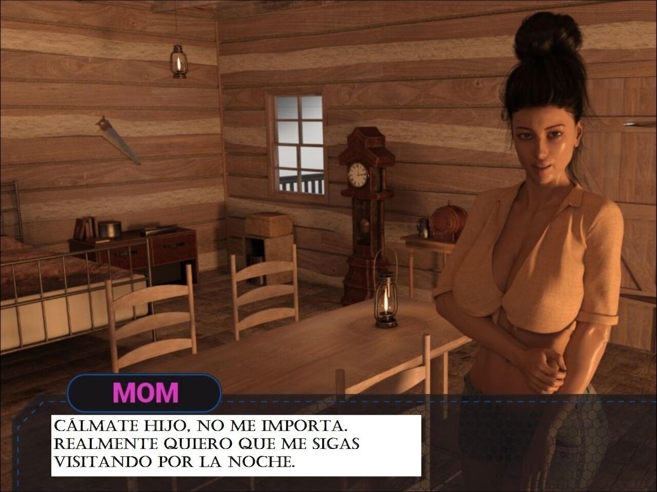 [lewdlab] Mother, burning desire #3 [Spanish] [Mexicano AnonimoPoringa]