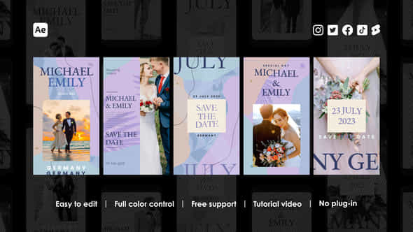 Wedding Instagram Reels - VideoHive 48442072