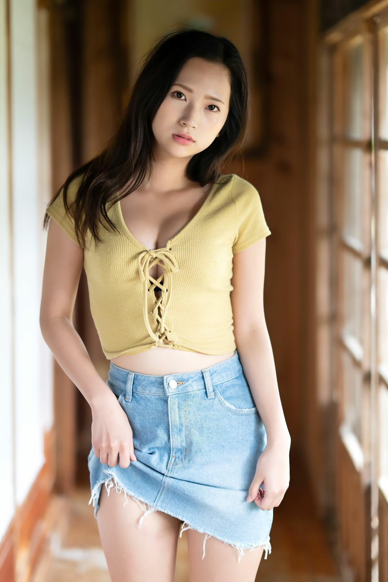 Miho Machiyama 街山みほ, idolpost 写真集 「煌めく紺碧の」 Set.06(25)