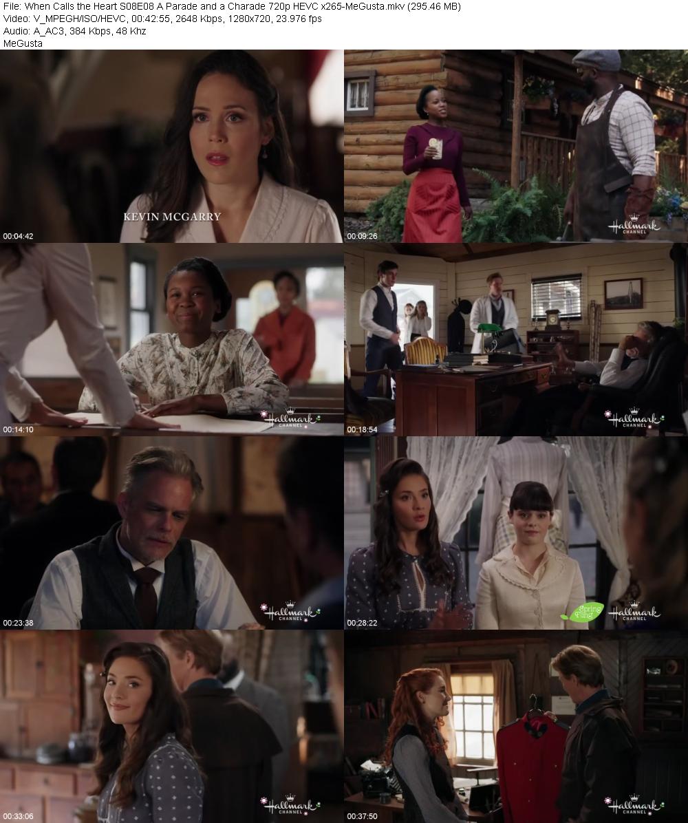 When Calls the Heart S08E08 A Parade and a Charade 720p HEVC x265