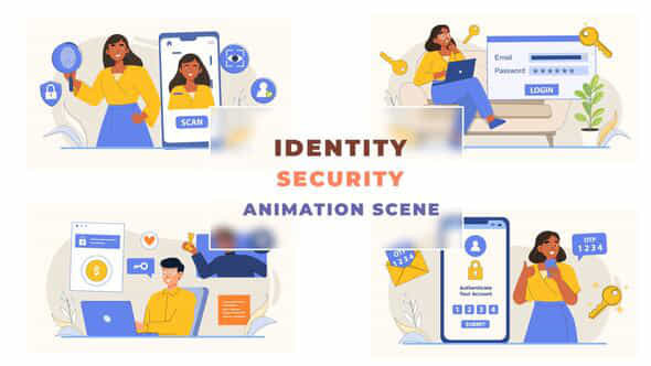Digital Security Identify - VideoHive 43043512