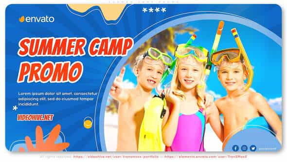 Summer Camp Promo - VideoHive 33173433