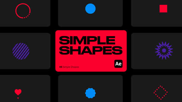 Simple Shapes for - VideoHive 46517145