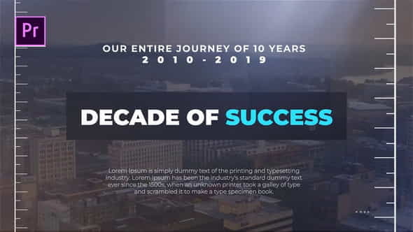 Decade of Success - VideoHive 24722803